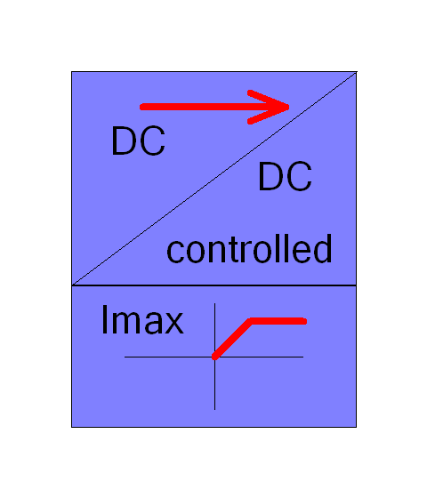 DC DC Controlled Converter with limited output current
